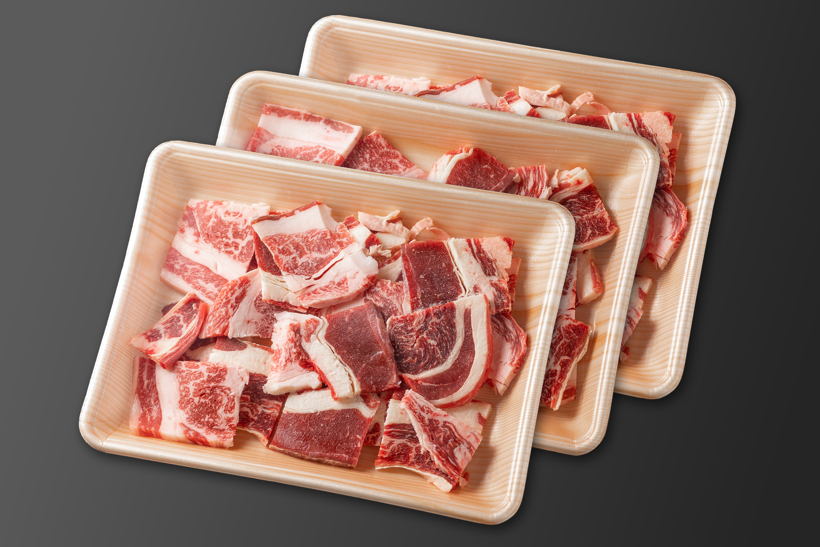 訳あり 熊本県産 あか牛 切り落とし 焼肉 1200g 1.2kg 小分け 3パック 牛肉 国産 赤身 厚切り バーベキュー BBQ わけあり ワケアリ ギフト 贈答用 ワイエスフード 熊本 阿蘇 南