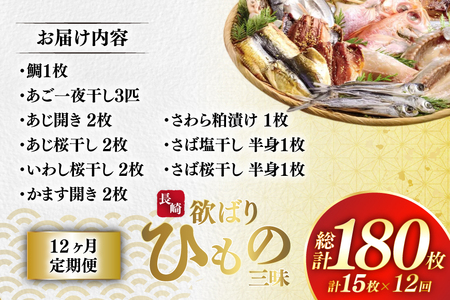 干物 セット 欲ばり平戸ひもの三昧 9種 詰め合わせ 12回 定期便 [篠崎海産物店 長崎県 平戸市 hr42bgy410150]