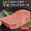 【ふるさと納税】おおいた和牛 ブロック ステーキ 500g ロース 部位 希少 牛 牛肉 国産 A4 A5 厚切り おすすめ 焼肉 BBQ 鉄板焼き ローストビーフ おかず おつまみ 贈り物 ギフト 贈答 プレゼント ご褒美 記念日 お祝い ブランド牛 大分県 別府市 送料無料