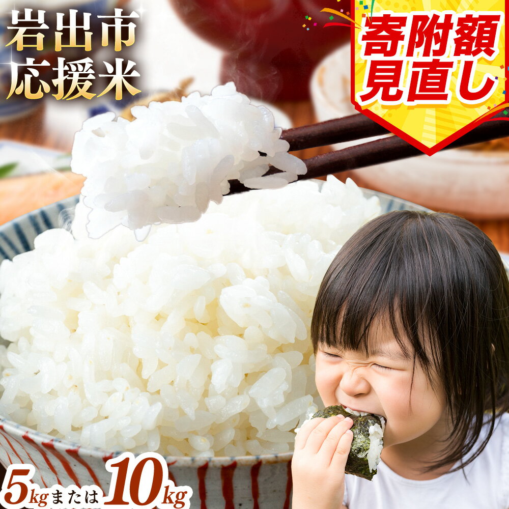 【ふるさと納税】米 こめ 岩出市応援米 約5kg 10kg 《30日以内に出荷予定(土日祝除く)》 和歌山県 岩出市 送料無料 お米 コメ 白米 精米 国産米 ごはん
