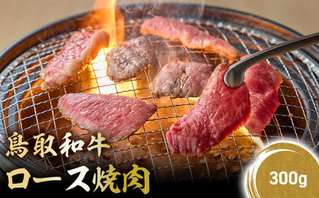 鳥取和牛 極上ロース焼肉 （300g） 牛肉 和牛 鳥取和牛 ブランド和牛 焼肉 焼肉用 焼き肉 焼き肉用 焼肉ロース 和牛ロース KR1392