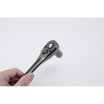 ふるさと納税 燕市 差込角9.5mm[3/8] Tactile LIGHTOOL ラチェットハンドル(メタルブラック) |  | 02