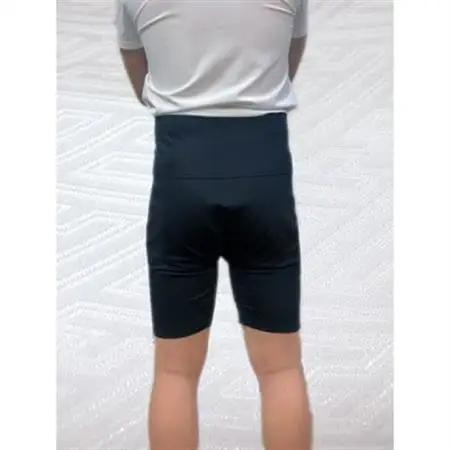 【糸よし】腹当兼用ズボン型半股引 (黒)Mサイズ【1696753】