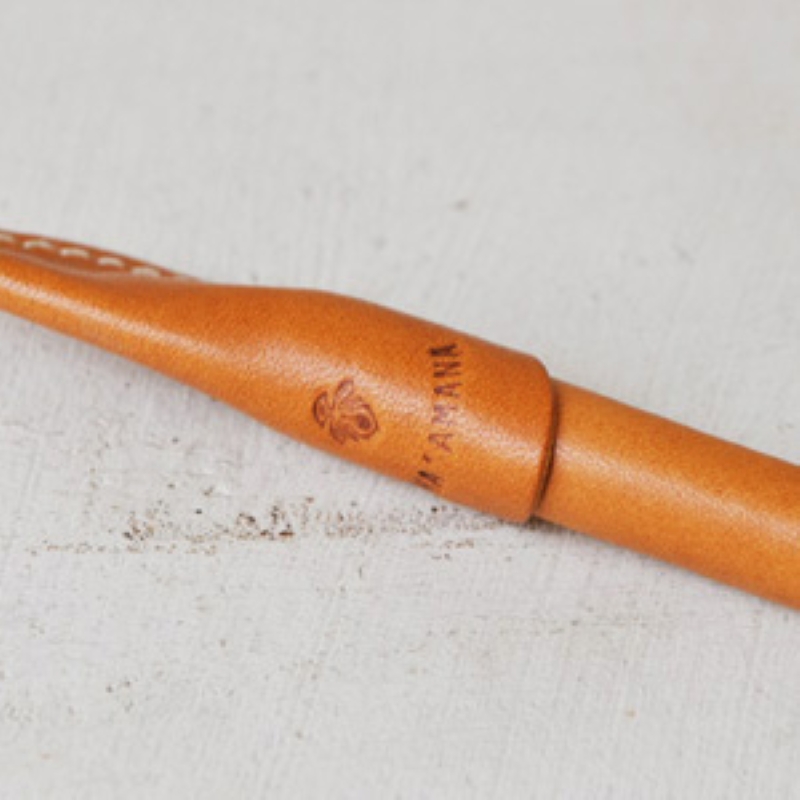 Teha’amana Pen Basic テハマナ ペン ベーシック グリーン テハマナ 革 皮 雑貨 おしゃれ レザー 本革 こだわりの逸品 地域特産品 ギフト 自分用 人気 おすすめ_イメージ3