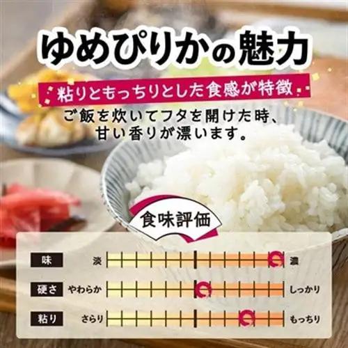 特別栽培米 北海道産 ゆめぴりか10kg( 5kg×2袋)玄米!　特A【1745551】
