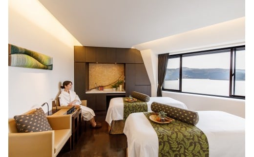 山のホテル スパ ボディ＆ヘッドトリートメント90分