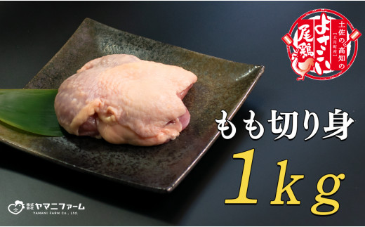 
【大月町のブランド鶏】よさこい尾鶏 もも肉（200ｇ）×5パック
