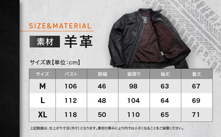 【デグナー】レザージャケット グレー〈Mサイズ〉22SJ-3［ 京都 八王子 バイクギア ジャケット 人気 おすすめ 革 レザー ツーリング ライダー バイカー バイク ブランド メーカー ギア パー