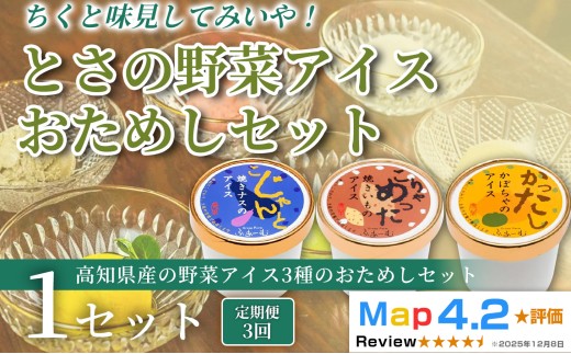 とさの野菜おためしアイス 100ml × 3個  定期便 3回 アイスクリーム 人気  おやつ お菓子 アイスクリーム 野菜 ファミリー おすすめ ご当地アイス アイス 高知県  健康 フレーバー スイーツ デザート ヘルシー  手作り 話題 ホームパーティー おもてなし 詰め合わせ 贈り物 贈答 ギフト プレゼント リピート ジェラート 安芸市 高知県