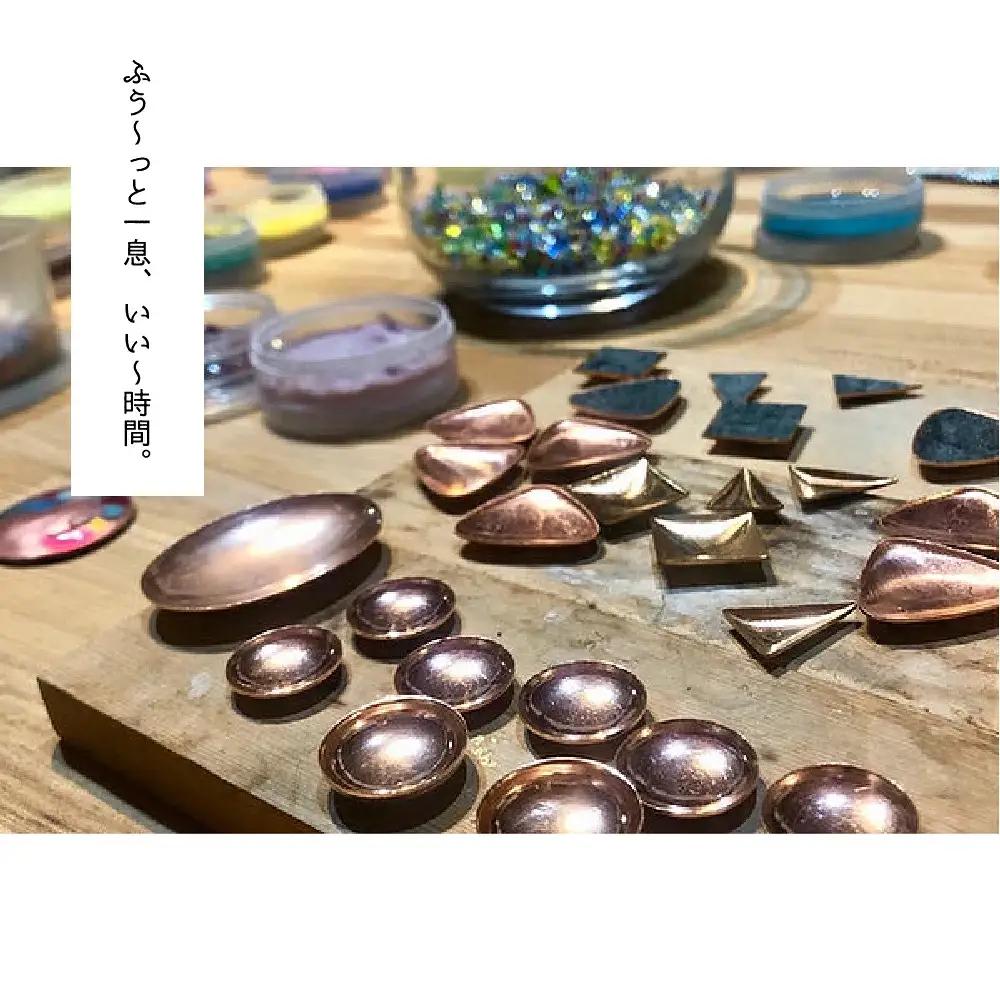 七宝焼 体験 伝統工芸品 アクセサリー ハンドメイド【チケットレス】民泊工房FUu～ mf-tkxxx