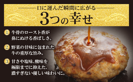 P61-34 どっちのハンバーグ!?デミグラスソース6個セット（ビーフ・合挽 各3個） ビーフ ハンバーグ 合挽 ハンバーグ 冷凍 ハンバーグ 個包装 ハンバーグ 大人気 ハンバーグ 湯煎 ハンバーグ