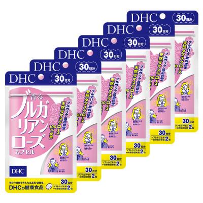 ふるさと納税 袋井市 DHC 香るブルガリアンローズカプセル 30日分 6個セット(180日分)
