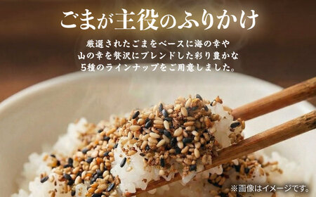 ごまふりかけ5種 計5袋 ふりかけ[AYBD004]