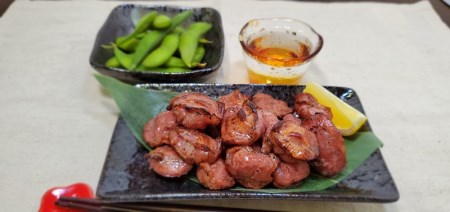 a10-797　お 肉 屋 さんの 直火焼 砂肝 塩焼 おつまみ
