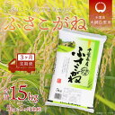 【ふるさと納税】＜3ヶ月定期便＞千葉県産「ふさこがね」5kg×3ヶ月連続 計15kg ふるさと納税 米 定期便 5kg 3カ月 ふさこがね 千葉県 大網白里市 送料無料 A020