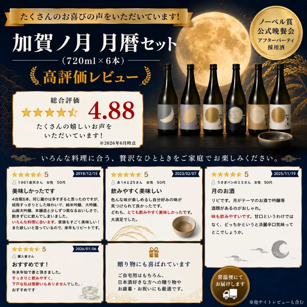 日本酒 月暦 飲み比べ 720ml 日本酒 
