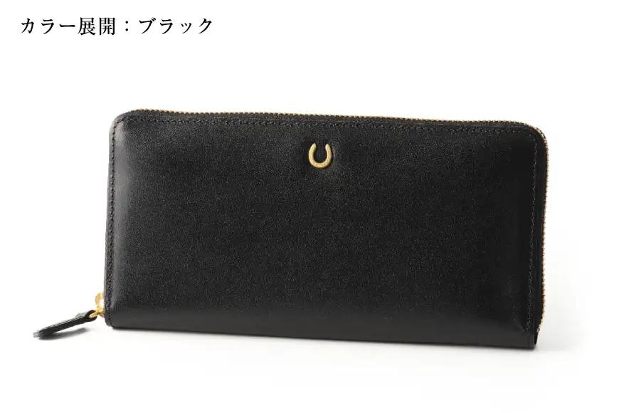 SOMES 財布 PT-81 ラウンド長財布 ネイビー