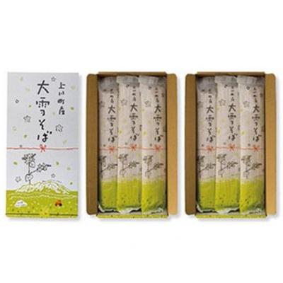 ふるさと納税 上川町 大雪そば(乾麺6袋・つゆ12袋)【1701】 |  | 01
