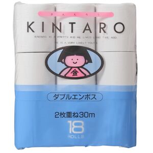 金太郎トイレットペーパーダブル 18ロール×6パック（108ロール）【tkz001】