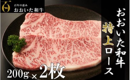 2056R_4等級以上/おおいた和牛ロースステーキ200g×2枚