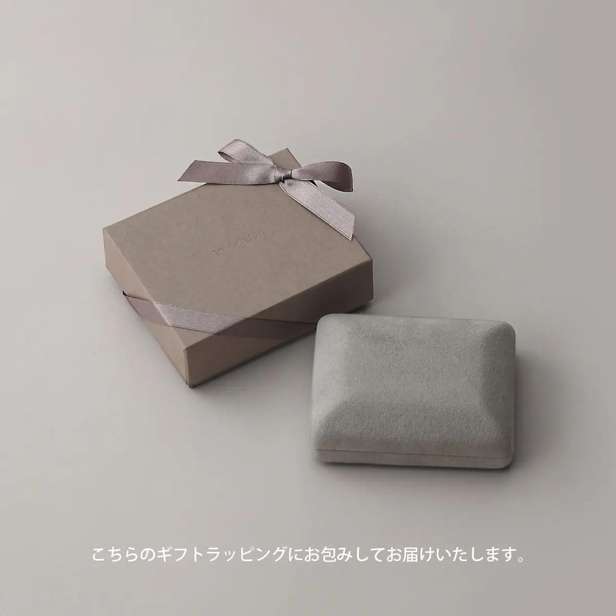 《ANAPNOE》K18 ダイヤモンド バー ネックレス【TE-141】