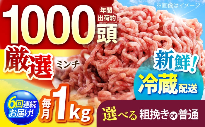 
            【全6回定期便】【選べる挽き方】ええやんさくらポーク 小林ファーム 豚肉 ミンチ1kg  /亀山市/小林ファーム [AMAB033]
          