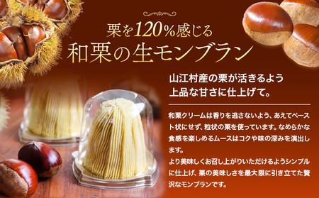 モンブラン 新和栗の生 4個入 RICO DOLCE | モンブラン《60日以内に出荷予定(土日祝除く)》