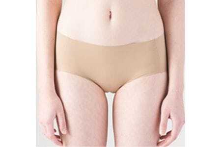 レディース【Smoon】シームレスショーツ1枚(05-2)　Mサイズ・BE