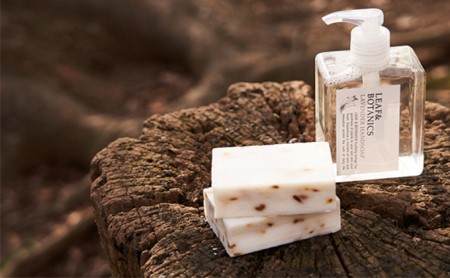 石鹸 LEAF＆BOTANICS A 3種 松山油脂 石鹸