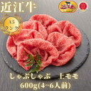 【ふるさと納税】【近江牛A5ランク】しゃぶしゃぶ　赤身上もも（600g）4~6人前 | 近江牛 牛肉 牛 肉 お肉 すき焼き すきやき 黒毛和牛 和牛お取り寄せグルメ お取り寄せ 取り寄せ グルメ 近江牛専門店 カワニシ 滋賀 大津