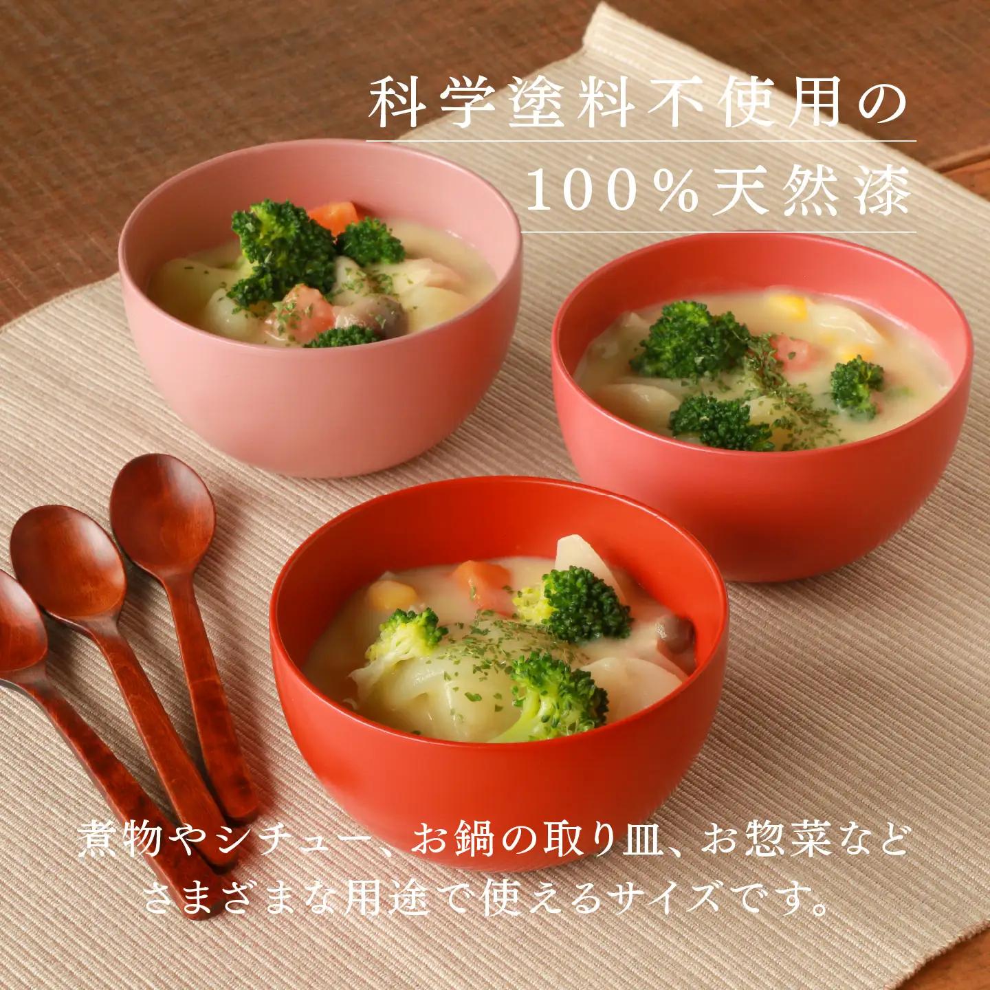 NHKあさイチで紹介されました！【RIN&CO.】越前硬漆  椀S / 真塗り技法 軽く丈夫な漆塗りの器＜越前漆器＞ブラック（真塗り）