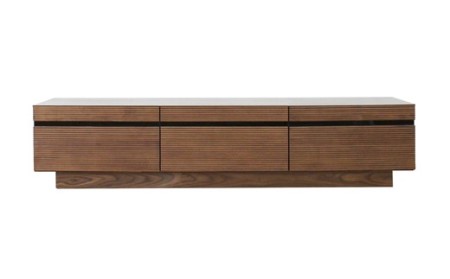【開梱・設置】ミリオン 180cm テレビボード（ウォールナット）　AX042