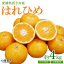 【ふるさと納税】＜愛媛県西予市産 はれひめ ご家庭用 約4kg＞ 訳あり ワケアリ 不揃い 果物 くだもの フルーツ みかん ミカン 蜜柑 柑橘 オレンジ おれんじ ハレヒメ 食べて応援 特産品 宇都宮物産 愛媛県 西予市【常温】『2025年1月上旬～2月上旬迄に順次出荷予定』