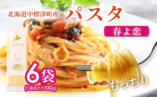 
                  北海道中標津町産「春よ恋」パスタ×6袋 | 春よ恋使用 北海道小麦のもちもちパスタ 国産小麦 本格パスタ 春よ恋パスタ 小麦の香り 小麦の旨み 小麦の甘み 堪能 北海道グルメ ご当地パスタ 北海道産 小麦 パスタ 常温保存 ランチ 麺類 お取り寄せ 北海道 中標津町 中標津【82003】
                