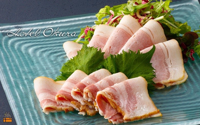 徳之島産島豚のロースハムスライス100ｇ・ベーコンスライス100ｇ