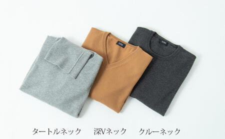 【UTOカシミヤ】メンズ超高級ベビーカシミヤセーター　（ UTO ）