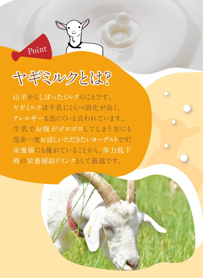 ヤギヨーグルト 900ml×2本セット　A006-005