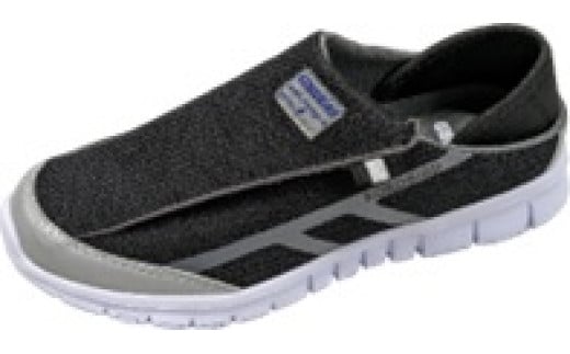 「KOKO BIRD」　婦人用　介護的　サンダル　KLH5595（ブラック／22.5cm）