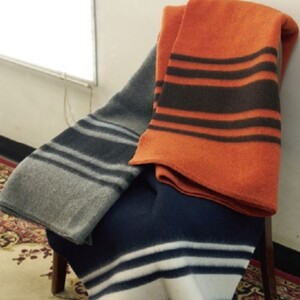 CO-ON BORDER GATE ウール毛布 クォーター 70×100cm 1枚 COBL-03