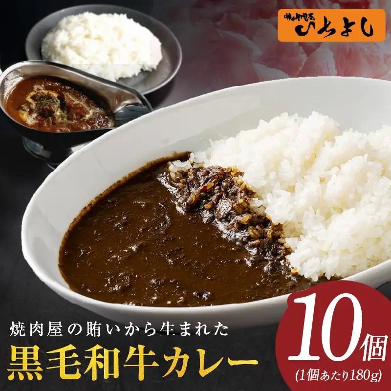 焼肉屋の黒毛和牛カレー 180g×10個