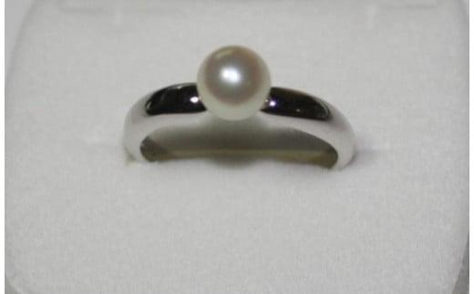 真珠 6.5 ～ 7 mm パール リング 指輪 シルバー ジュエリー アクセサリー プレゼント おしゃれ ファッション 日常使い 贈り物 三重県 志摩市 伊勢 真珠の里 シンプル シルバーパールリン