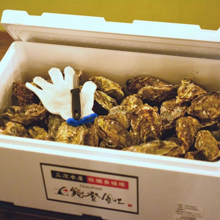
                  【発送時期が選べる】魚介類 牡蠣 / 能登風土 七尾産「能登かき」殻付き（発泡スチロール梱包(大)）◇ ※必ずよく加熱してお召し上がりください ※2026年12月～発送
                
