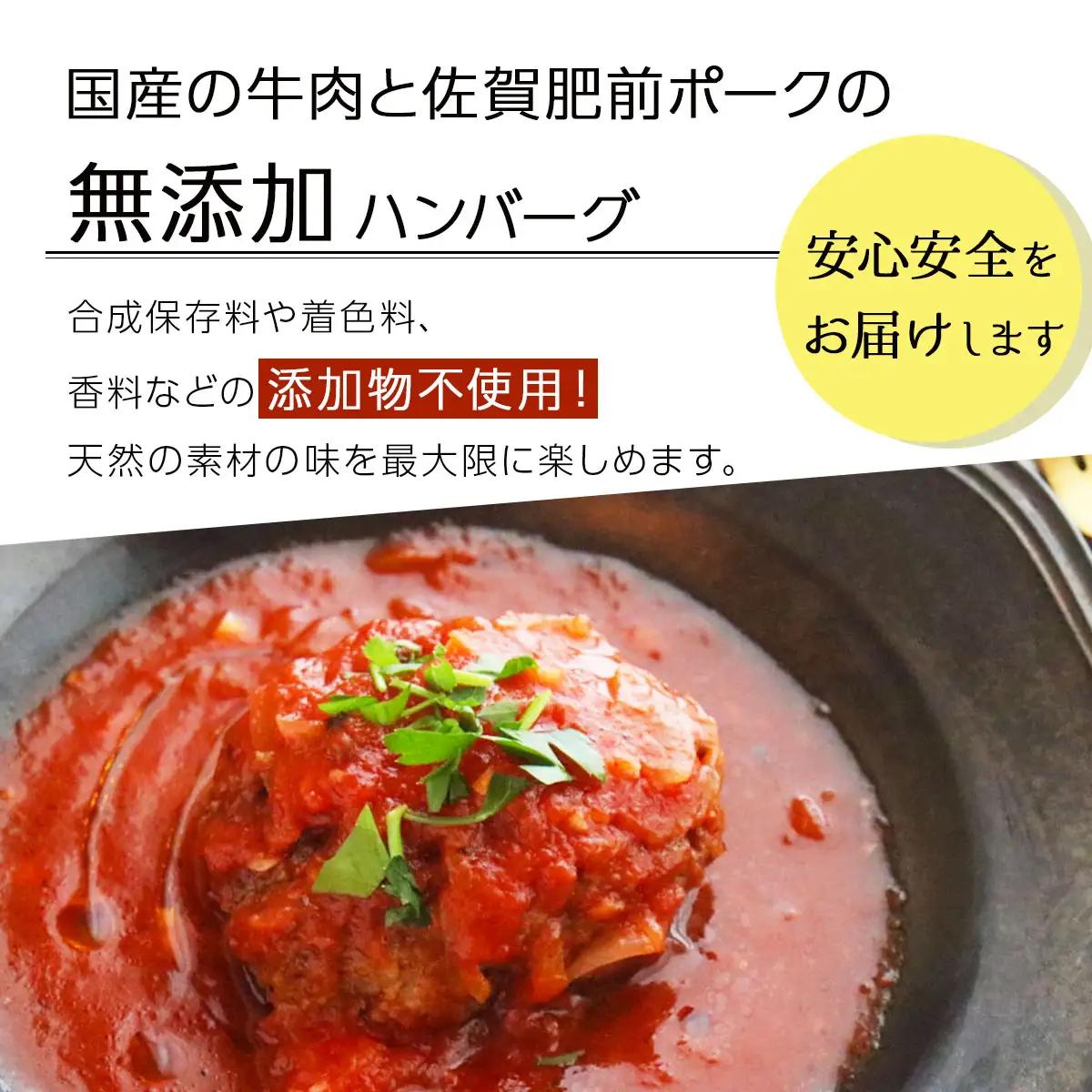 無添加 国産 炭焼き ハンバーグ アソートセット(有機トマトソース、チーズソース、デミグラスソース)
