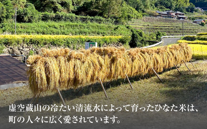 【2回定期便】虚空蔵の清流水で育った棚田米『ひなた米』 10kg(2kg×5袋) 【木場中山間管理組合】[OCM034] / 精米 新米 こめ ごはん おいしい ふっくら ヒノヒカリ