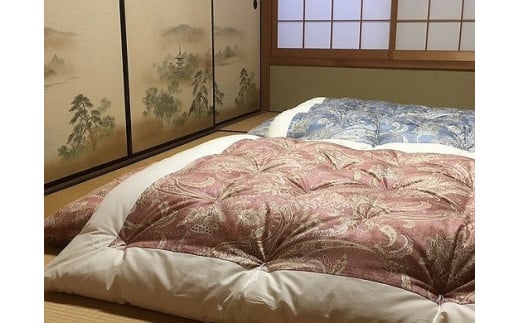 【抗菌・防ダニ】素朴なコットン掛け布団/シングル・ピンク