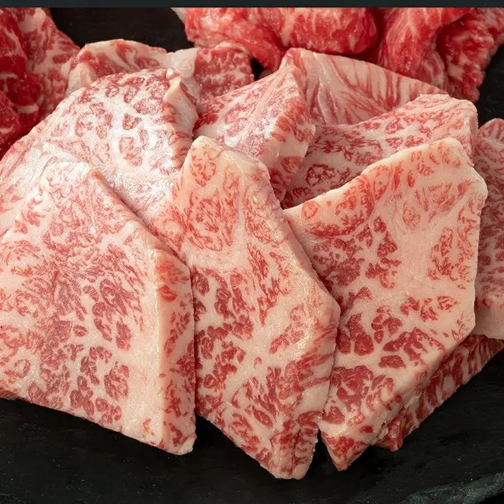 近江牛 焼肉 3点盛 赤身 霜降り 450g 毛利志満 【S034W】【 近江牛 】 牛肉