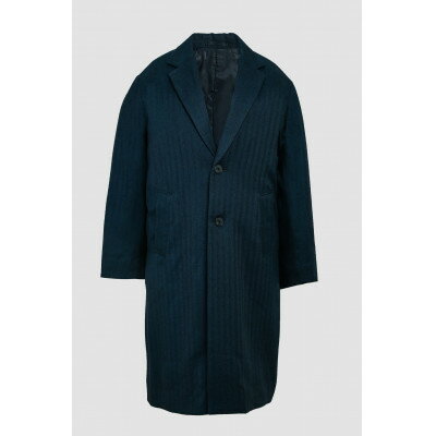 【ふるさと納税】[KAPOK KNOT] カポック ダウン チェスターコート UNISEX ネイビー LL 1着【1459940】