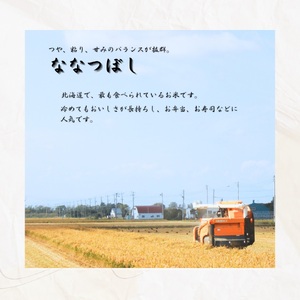 令和6年産『イチ押し』ななつぼし 5kg 北海道一の米処“岩見沢”の自信作! ※一括発送
