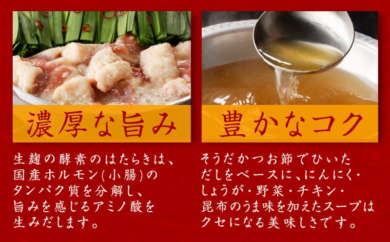 牛もつ鍋セット 15人前【国産 牛肉 ホルモン 塩こうじ スープセット モツ 鍋 高評価 冷凍 鍋セット 簡単調理】 G4676