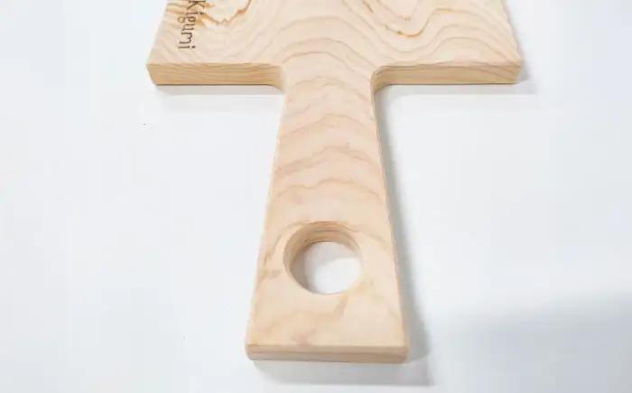 天然ヒノキのまな板＆カッティングボードセット[AQBH018]まな板